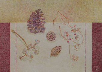 作品：木の実 草の実